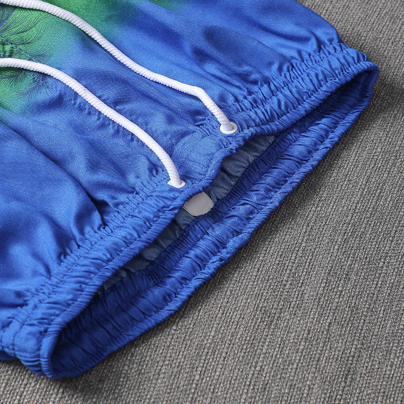 Wholesale Loose Plus Size Quick Dry Swimwear Shorts